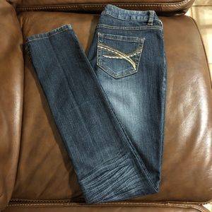 Size 5 skinny low rise Mudd  jeans
